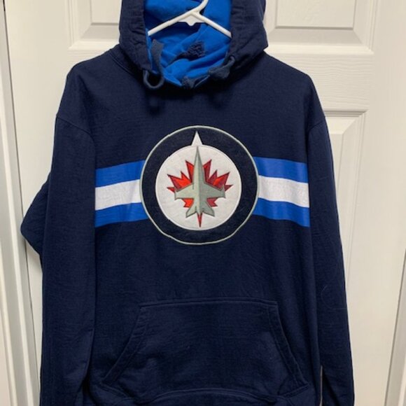 WINNIPEG JETS MENS HOODIE - Picture 1 of 3